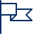Flag 4 Icon from Cyber Line Set