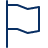Flag 6 Icon from Cyber Line Set