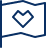 Flag Heart Icon from Cyber Line Set