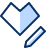 Heart Edit Icon from Cyber Duotone Set