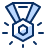 Medal 1 Icon from Cyber Duotone Set