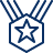 Medal Star 1 Icon from Cyber Line Set