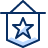 Star Flag Icon from Cyber Duotone Set