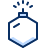 Bomb Icon from Cyber Duotone Set