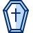 Coffin Icon from Cyber Duotone Set