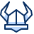 Helmet Viking Icon from Cyber Duotone Set
