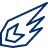 Meteor Icon from Cyber Line Set