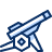 Military Mortar Icon from Cyber Duotone Set