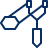 Slingshot Icon from Cyber Line Set
