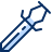 Sword 2 Icon from Cyber Duotone Set