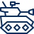 Tank Icon from Cyber Line Set