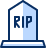Tombstone Icon from Cyber Duotone Set