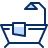 Bath Tub Icon from Cyber Duotone Set