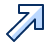 Direction Sign UP Right Icon from Cyber Duotone Set