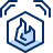 Fire Alarm Icon from Cyber Duotone Set