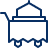 Food Service Cart Icon from Cyber Line Set