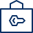 Luggage Key 2 Icon from Cyber Line Set
