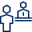 Reception Table 1 Icon from Cyber Line Set