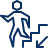 Staircase Down 1 Icon from Cyber Line Set