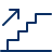 Staircase UP 2 Icon from Cyber Line Set