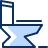 Toilet Icon from Cyber Duotone Set