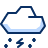 Cloud Snow Storm Icon from Cyber Duotone Set