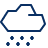 Cloud Snow Icon from Cyber Line Set