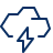 Cloud Storm 1 Icon from Cyber Line Set