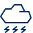 Cloud Storm 2 Icon from Cyber Line Set