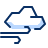 Cloud Wind 3 Icon from Cyber Duotone Set