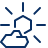 Day Cloud 1 Icon from Cyber Line Set