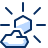 Day Cloud 1 Icon from Cyber Duotone Set