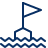 Flag Bouy Icon from Cyber Line Set