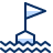Flag Bouy Icon from Cyber Duotone Set
