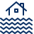 Flood Icon from Cyber Line Set
