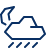 Night Rain 1 Icon from Cyber Line Set