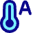 Temperature Thermostat Auto Icon from Plump Pop Set
