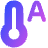 Temperature Thermostat Auto Icon from Plump Gradient Set
