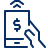 Wireless Payment 1 Icon from Cyber Line Set