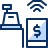 Wireless Payment Cash Register Icon from Cyber Duotone Set