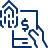 Wireless Payment Fingerprint Icon from Cyber Line Set