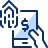Wireless Payment Fingerprint Icon from Cyber Duotone Set