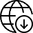 Network Download Icon from Streamline Light 3.0 Set