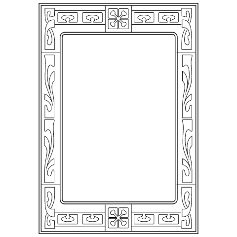 Composition 20 Element from Art Deco Vectors Set