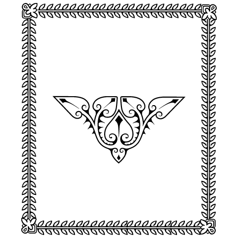 Composition 3 Element from Art Deco Vectors Set