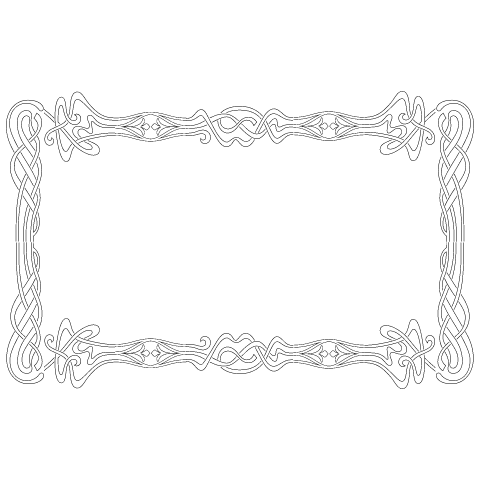 Composition 34 Element from Art Nouveau Vectors Set