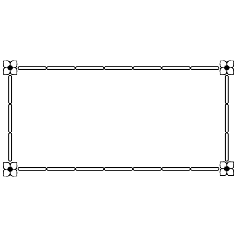 Composition 5 Element from Art Deco Vectors Set