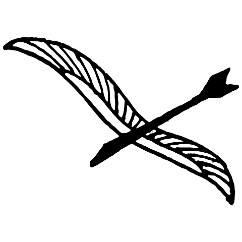 Bird Flying 3 Element from Art Nouveau Vectors Set