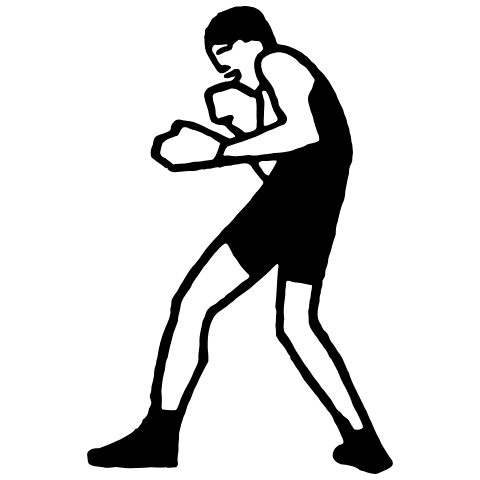 Boxing 4 Element from Art Deco Vectors Set