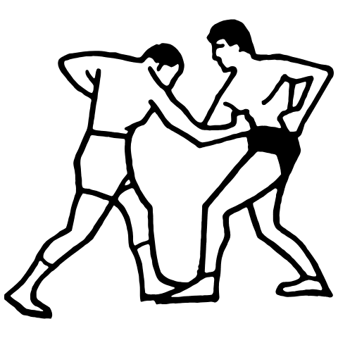 Boxing 5 Element from Art Deco Vectors Set